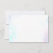 Dinosaurus T-Rex Verjaardagsfoto Bedankkaart (Achterkant)