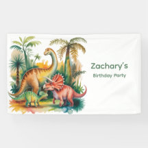Dinosaurus Thema Jongens Verjaardagsfeest Verwelko