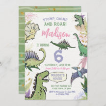 Dinosaurus Theme Party Verjaardag