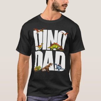 Dinosaurus Vader Dinosaurus Ouder Vaderdag Voor T-shirt
