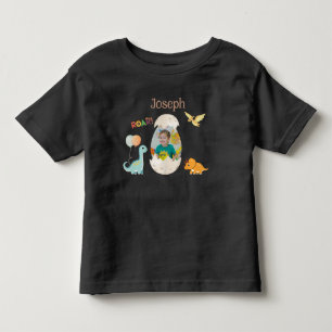 Dinosaurus Verjaardag Peuter Outfit - Aangepaste n Kinder Shirts