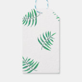 Dinosaurus Verjaardagsfeest | Pink Trex Dino dank Cadeaulabel (Achterkant)