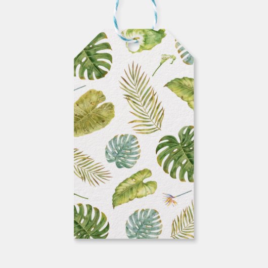 Dinosaurus Verjaardagsfeestje Dank u Label Cadeaulabel (Achterkant)