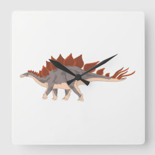Dinosaurus Vierkante Klok