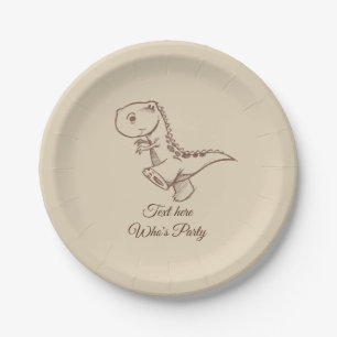dinosaurus, vintage, leuk, kinder, het Bord van
