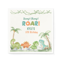 Dinosaurus Waterverf Verjaardag