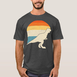 Dinosaurus zonsondergang t-shirt