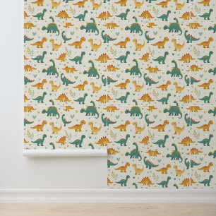 dinosaurusbehang behang