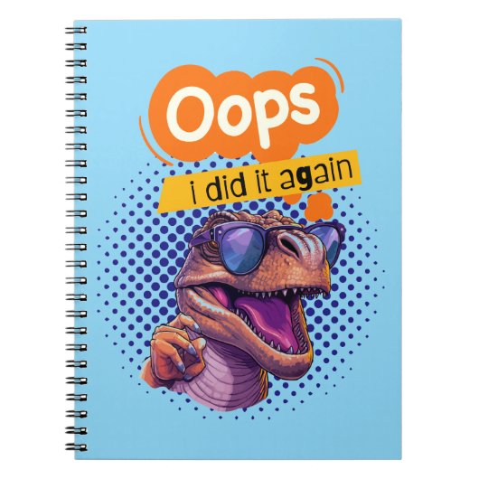 dinosauruscitaat notitieboek (Voorkant)