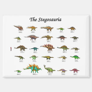 dinosaurusgrafiek poster magneet