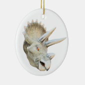 Dinosauruskop, rond Ornament (Rechts)