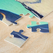 dinosauruspinguïn legpuzzel (Zijkant)