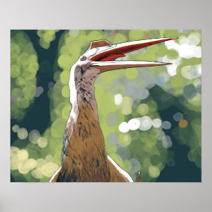 Dinosaurusposter - Quetzalcoatlus Poster