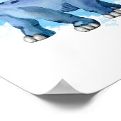 Dinosaurusprint Dino-kinderkamerposter Poster (Hoek)