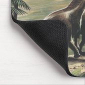 dinosaurussen, Amargasaurus met palmbomen Muismat (Hoek)