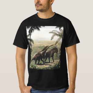 dinosaurussen, Amargasaurus met palmbomen T-shirt