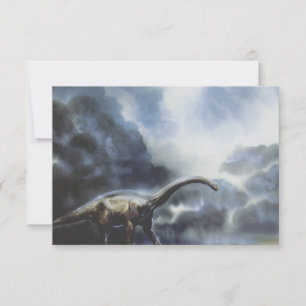 dinosaurussen, Barapasaurus met Storm wolken
