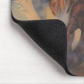  dinosaurussen, Carnotaurus Roaring in Oerwoud Muismat (Hoek)