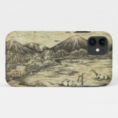 Dinosaurussen Case-Mate iPhone Case (Achterkant (horizontaal))