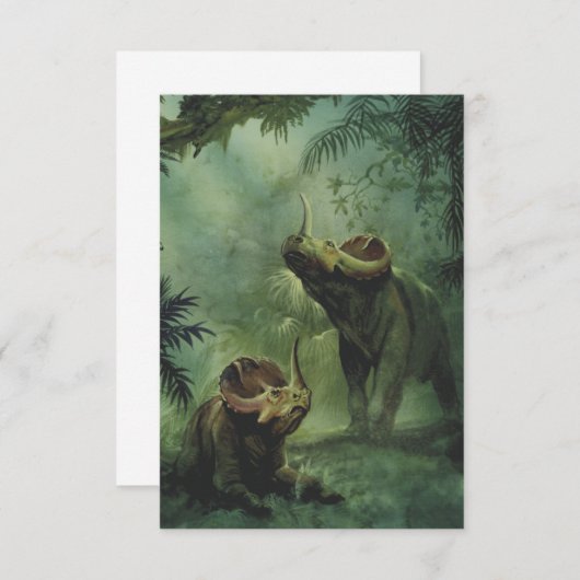 dinosaurussen, Centrosaurus in het Oerwoud (Voorkant / Achterkant)