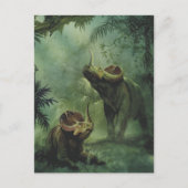 dinosaurussen, Centrosaurus in het Oerwoud Briefkaart (Voorkant)