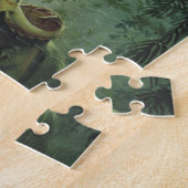 dinosaurussen, Centrosaurus in het Oerwoud Legpuzzel (Zijkant)