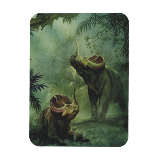  dinosaurussen, Centrosaurus in het Oerwoud Magneet (Verticaal)