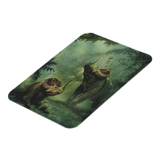  dinosaurussen, Centrosaurus in het Oerwoud Magneet (Linkerzijde)