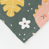 Dinosaurussen. Fleece Blanket (Hoek)