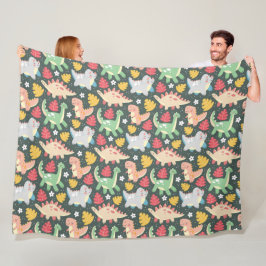 Dinosaurussen. Fleece Blanket Deken