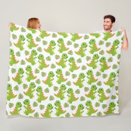 Dinosaurussen. Fleece Blanket Deken