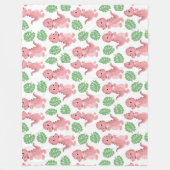 Dinosaurussen. Fleece Blanket Deken (Voorkant)