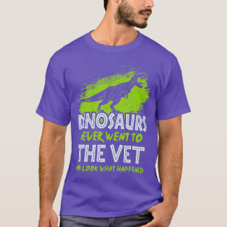 Dinosaurussen gingen nooit naar de dierenarts - vo t-shirt