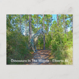 dinosaurussen in de Bossen - Elberta AL Briefkaart