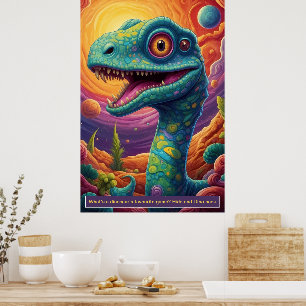 Dinosaurussen in de ruimte: Avontuur Collectie Pos Poster