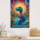 Dinosaurussen in de ruimte: Avontuur Collectie Pos Poster (Keuken)