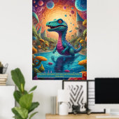 Dinosaurussen in de ruimte: Avontuur Collectie Pos Poster (Thuiskantoor)