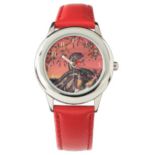 Dinosaurussen in Dusk Horloge
