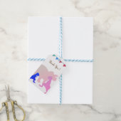 Dinosaurussen Kinder aangepaste geschenk Labels Cadeaulabel (Met Touw)