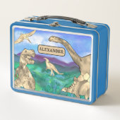 Dinosaurussen met gepersonaliseerde namen (Voorkant)