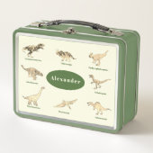 Dinosaurussen met namen School gepersonaliseerd (Voorkant)