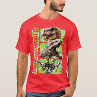 Dinosaurussen ontketenden TRex Indominus Rex en Ve T-shirt