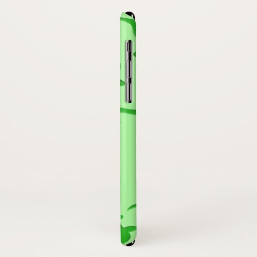 Dinosaurussen op Bleke groene telefoonzaak Case-Mate iPhone Case (Achterkant/links)