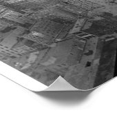 Dinosaurussen op een Skyscraper Poster (Hoek)