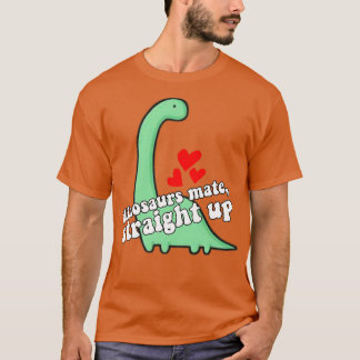 Dinosaurussen paren recht omhoog t-shirt