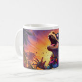 Dinosaurussen Scary & Cute versie 12 Mok (Voorkant links)