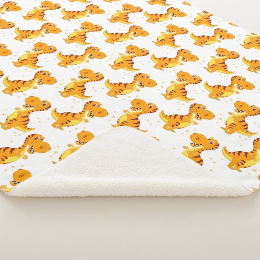 Dinosaurussen. Sherpa Blanket Deken (3/4)