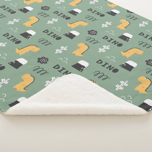 Dinosaurussen. Sherpa Blanket Deken (3/4)