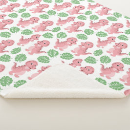 Dinosaurussen. Sherpa Blanket Sherpa Deken