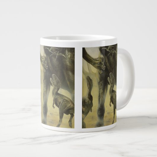 dinosaurussen, Torvosaurus en Brachiosaurus Extra Grote Mok (Voorkant rechts)